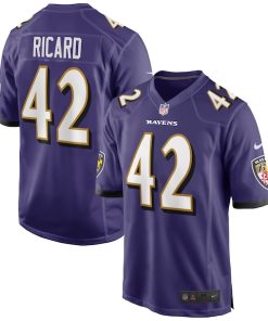 Patrick Ricard Baltimore Ravens Nike Game Jersey - Purple