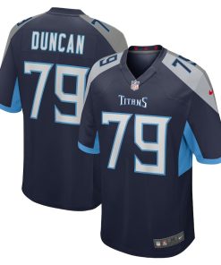 Jaelyn Duncan Tennessee Titans Nike Team Game Jersey -  Navy