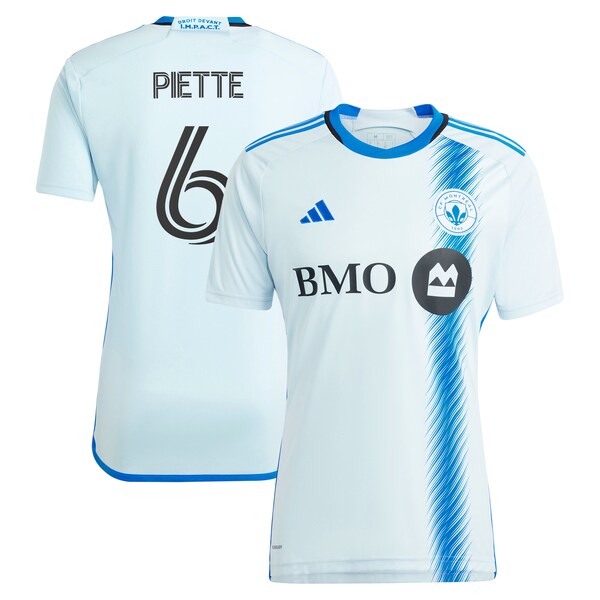 Samuel Piette CF Montreal adidas 2024 La Main Replica Player Jersey?ยจC Light Blue