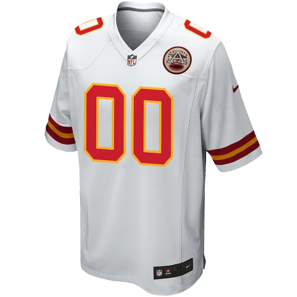 Kansas City Chiefs Nike Custom Game Jersey - White - Image 2