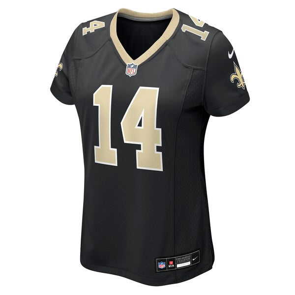 Devaughn Vele New Orleans Saints Nike Women's Team Game Jersey - Black - Image 2