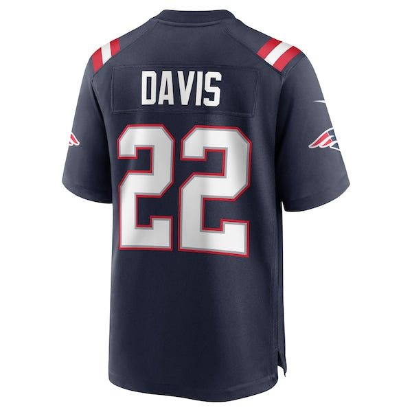 Cody Davis New England Patriots Nike Game Jersey - Navy - Image 3