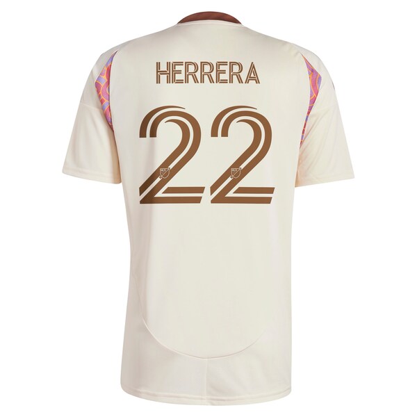 Aaron Herrera D.C. United adidas 2025 The Soul Kit Replica Player Jersey - Natural - Image 3