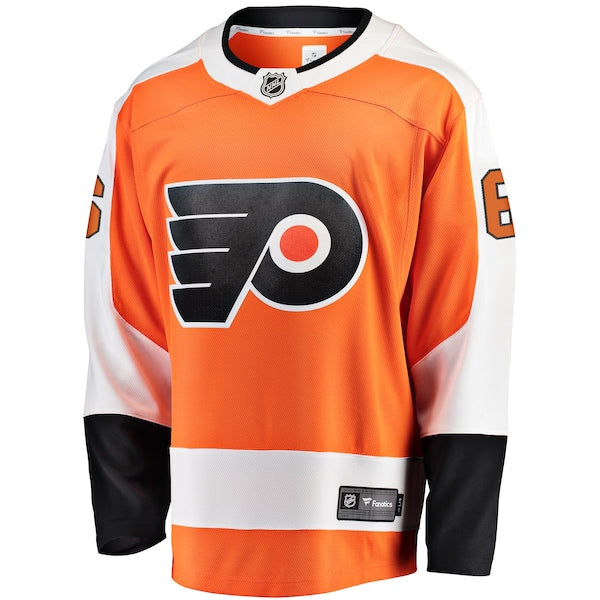 Travis Sanheim Philadelphia Flyers Premier Breakaway Player Jersey - Orange - Image 2