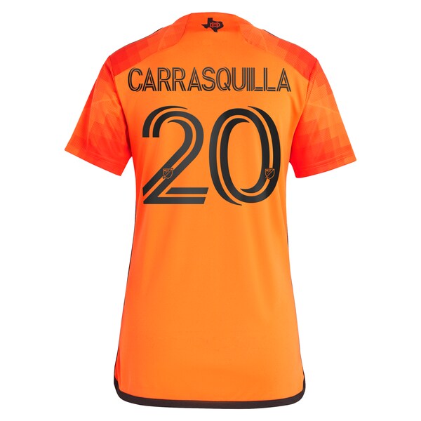 Adalberto Carrasquilla Houston Dynamo FC adidas Women's 2024 El Sol Replica Jersey - Orange - Image 3