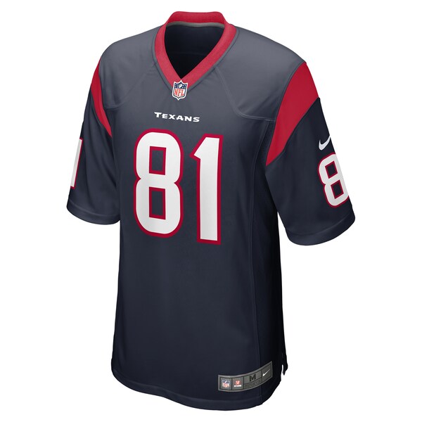 Eric Saubert Houston Texans Nike Game Jersey - Navy - Image 2