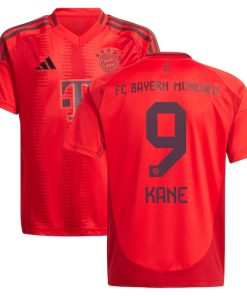 Harry Kane Bayern Munich adidas Youth 2024/25 Home Replica Player Jersey - Red