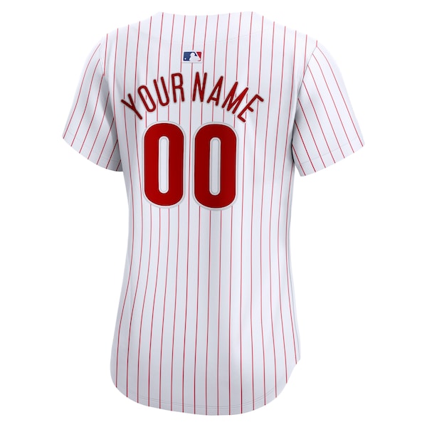 Philadelphia Phillies Nike Women's Home Limited Custom Jersey - White - Image 3