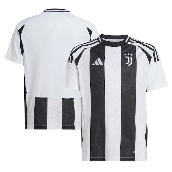 Juventus adidas Youth 2024/25 Home Replica Jersey - White - Image 2