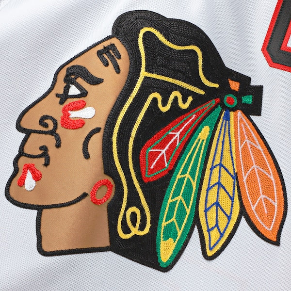 Connor Bedard Chicago Blackhawks Away Premium Jersey - White/Red - Image 5