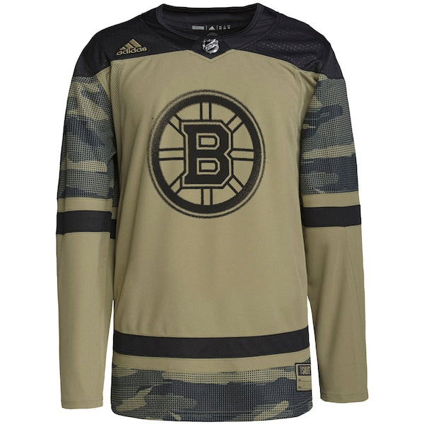 Boston Bruins adidas Military Appreciation Team Authentic Custom Practice Jersey - Camo - Image 2