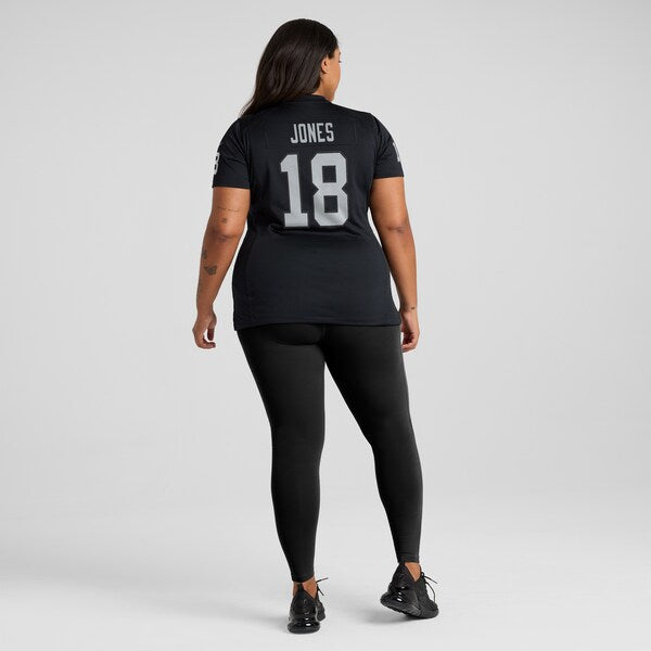 Jack Jones Las Vegas Raiders Nike Women's Game Jersey - Black - Image 7