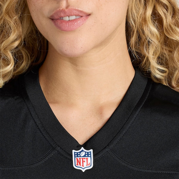 Carlos Washington Jr. Atlanta Falcons Nike Women's Team Game Jersey - Black - Image 8