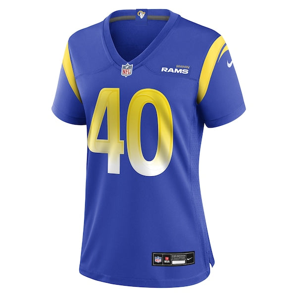 Tony Fields Los Angeles Rams Nike Women's Team Game Jersey - Royal - Image 8