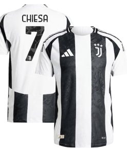 Federico Chiesa Juventus adidas 2024/25 Home Authentic Player Jersey - White