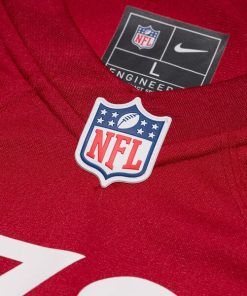 Alternative view of Elijah Jones Arizona Cardinals Nike Team Game Jersey -  Cardinal