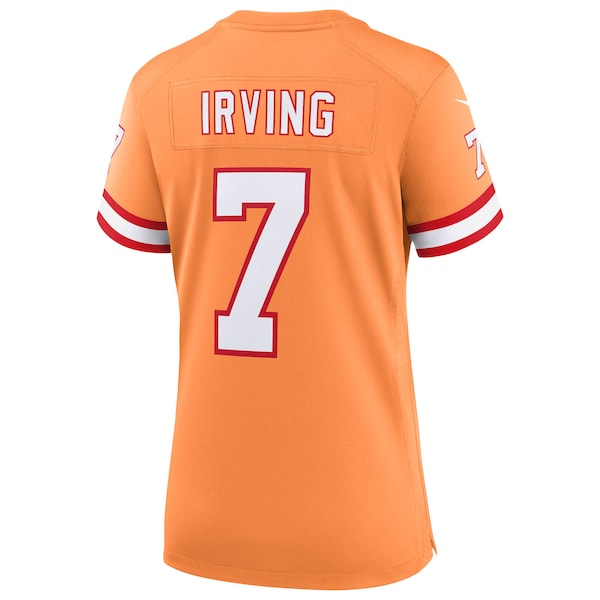 Bucky Irving Tampa Bay Buccaneers Nike Women's 50th Season Game Jersey - Creamsicle/White/Red - Image 5