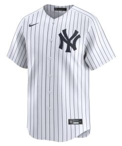 Alternative view of Mark Leiter Jr. New York Yankees Nike Home Limited Player Jersey - White