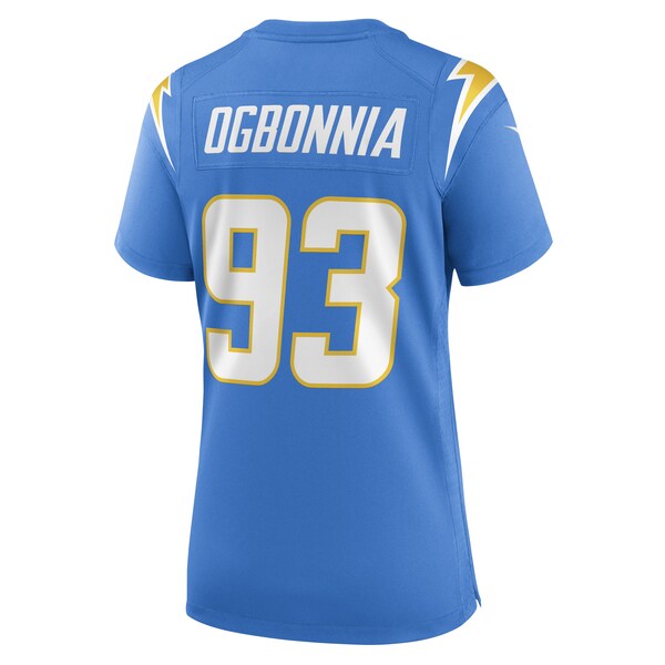 Otito Ogbonnia Los Angeles Chargers Nike Women's Game Player Jersey - Powder Blue - Image 3