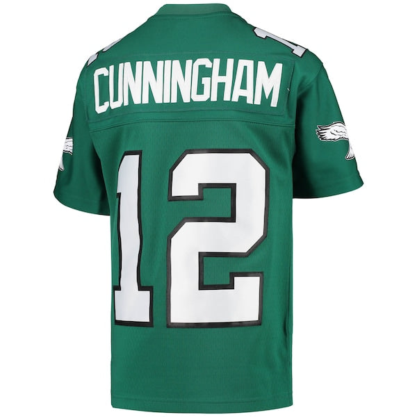 Randall Cunningham Philadelphia Eagles Youth 1990 Retired Player Legacy Jersey - Kelly Green - Image 3