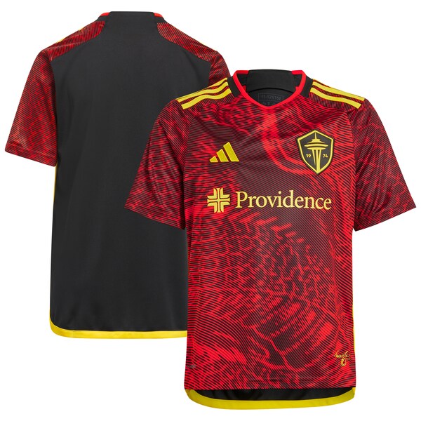 Seattle Sounders FC adidas Youth 2024 The Bruce Lee Kit Replica Jersey?ยจC Red