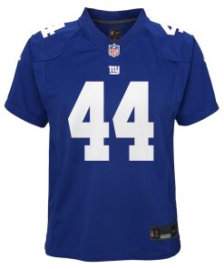 Alternative view of Cam Skattebo New York Giants Youth Nike Team Game Player Jersey - Royal