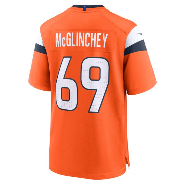 Mike McGlinchey Denver Broncos Nike Team Game Jersey - Orange - Image 3