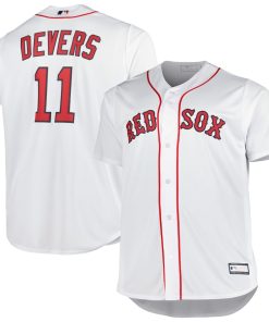 Rafael Devers Boston Red Sox Big & Tall Replica Player Jersey - White