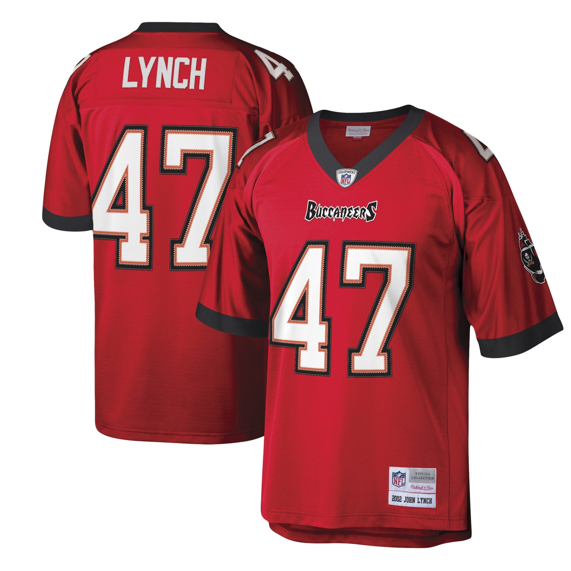 John Lynch Tampa Bay Buccaneers Legacy Replica Jersey - Orange/Red - Image 6