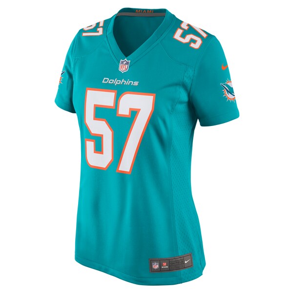 Brennan Scarlett Miami Dolphins Nike Women's Game Jersey - Aqua - Image 2