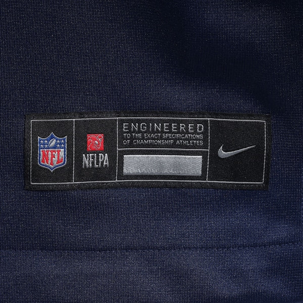 Curtis Jacobs New England Patriots Nike Game Jersey - Navy - Image 6