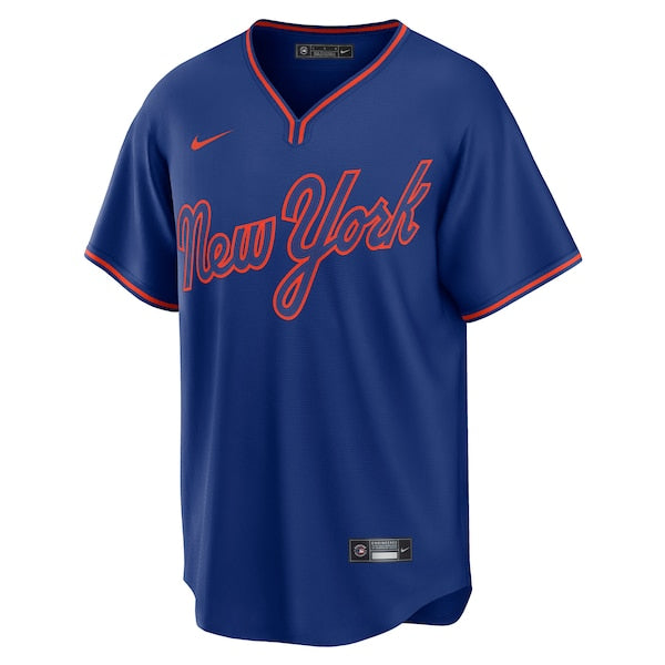 Francisco Lindor New York Mets Nike Alternate Replica Player Jersey - Royal - Image 2