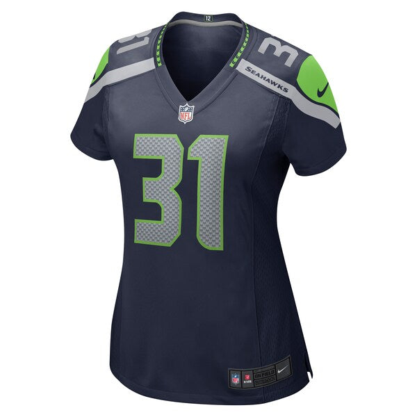 Kam Chancellor Seattle Seahawks Women's Nike Retired Player Game Jersey - College Navy - Image 2
