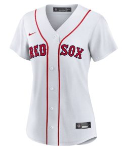 Alternative view of Trevor Story Boston Red Sox Nike Women's Home Replica Jersey - White