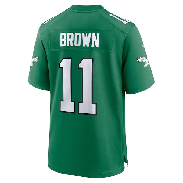 A.J. Brown Philadelphia Eagles Nike Alternate Game Player Jersey - Kelly Green - Image 3