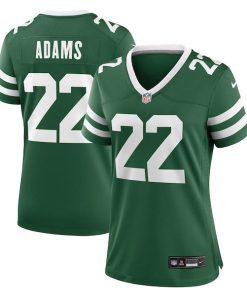 Alternative view of Tony Adams New York Jets Nike Women's Team Game Jersey - Legacy Green