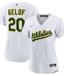 Zack Gelof Oakland Athletics Nike Women's Home Replica Player Jersey - White
