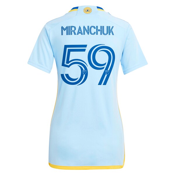 Aleksei Miranchuk Atlanta United FC adidas Women's 2024 The Resurgens Kit Replica Player Jersey - Light Blue - Image 3