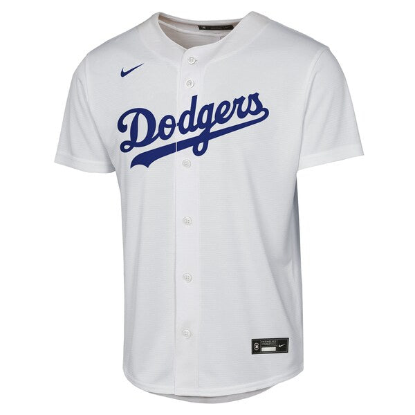 Shohei Ohtani Los Angeles Dodgers Nike Youth Home Replica Player Jersey - White - Image 2