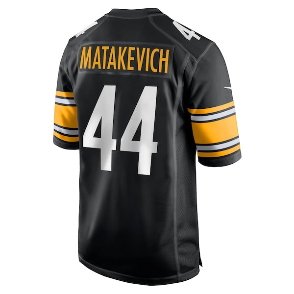 Tyler Matakevich Pittsburgh Steelers Nike Game Jersey - Black - Image 3