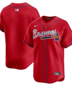 Atlanta Braves Nike  Alternate Limited Jersey?¨C Red
