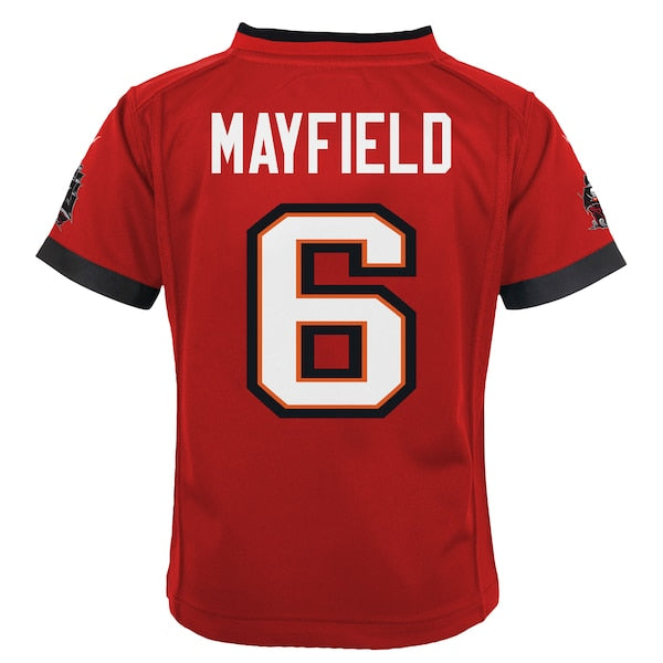 Baker Mayfield Tampa Bay Buccaneers Nike Toddler Game Jersey - Red/White/Orange - Image 2