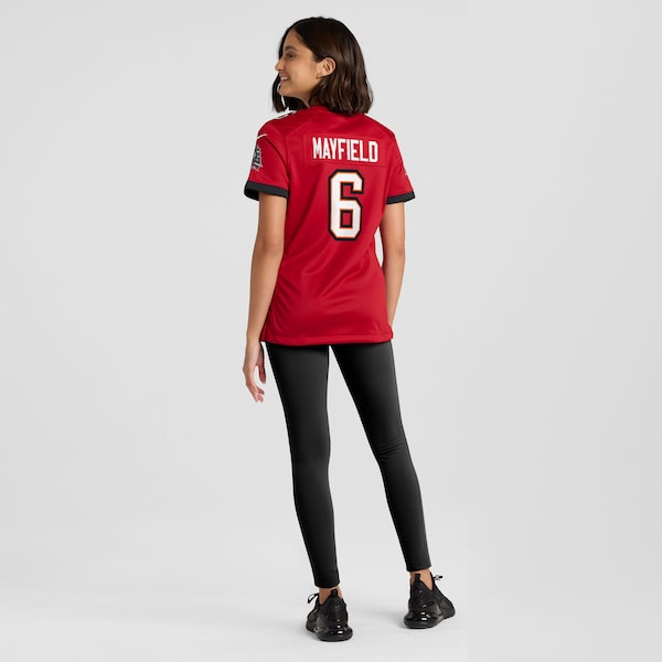 Baker Mayfield Tampa Bay Buccaneers Nike Women's 50th Season Team Game Jersey - Red/White - Image 9