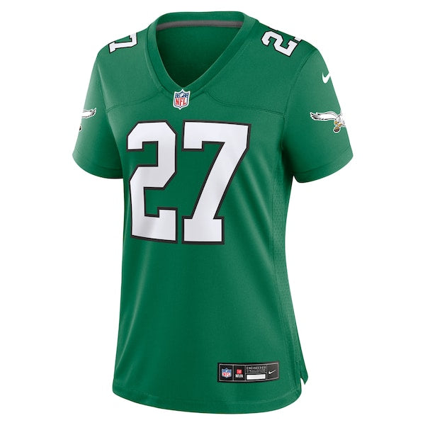 Quinyon Mitchell Philadelphia Eagles Nike Women's Alternate Game Jersey - Kelly Green/Green - Image 3
