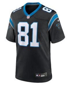Alternative view of Hayden Hurst Carolina Panthers Nike Team Game Jersey - Black
