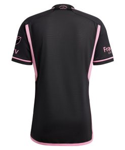 Alternative view of Inter Miami CF adidas 2024 La Noche Authentic Jersey - Black