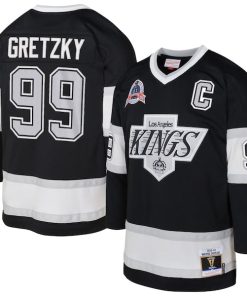 Wayne Gretzky Los Angeles Kings  Preschool 1992/93 Blue Line 2.0 Player Jersey - Black
