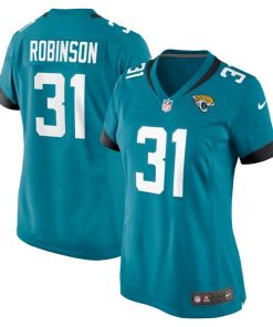 Alternative view of Keilan Robinson Jacksonville Jaguars Nike Women's  Game Jersey -  Teal
