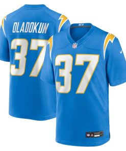 Jordan Oladokun Los Angeles Chargers Nike Team Game Jersey -  Powder Blue