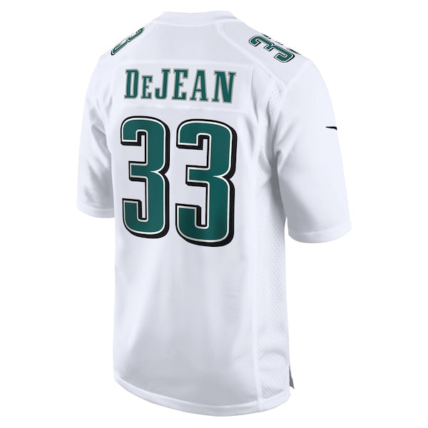 Cooper DeJean Philadelphia Eagles Nike Super Bowl LIX Fashion Game Jersey - Tundra White - Image 3